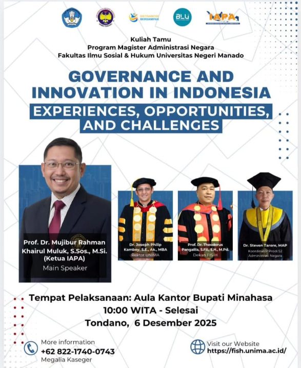 Kuliah Tamu Magister Administrasi Negara